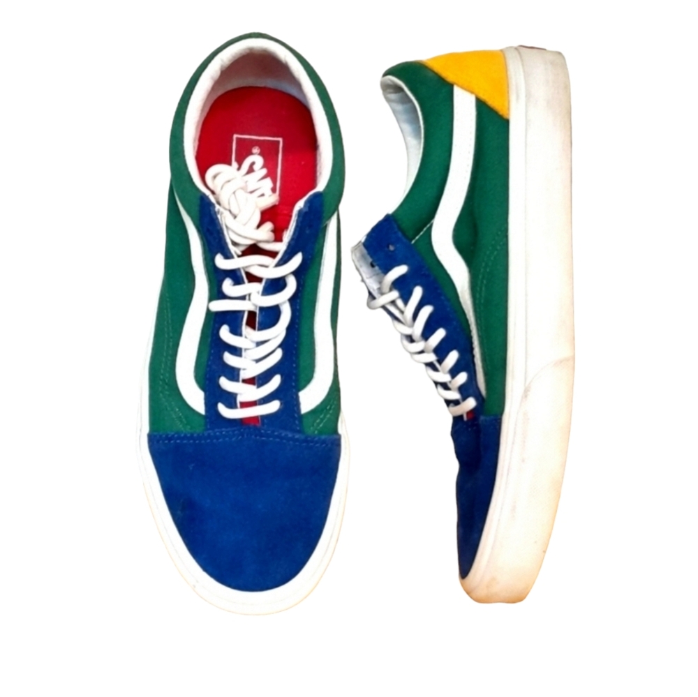 Vans Old Skool Colorblock Skater Sneakers | Size-  Men's 8.5 / Women's 10